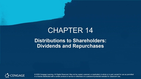 Thumbnail for Chapter FOURTEEN  Mini Case Lecture with Homework