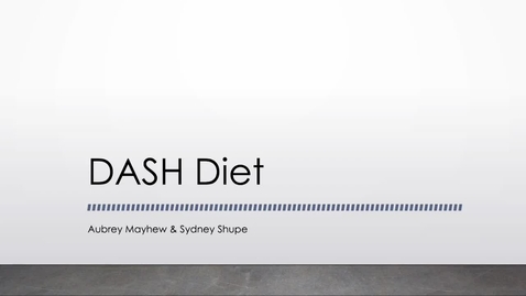 Thumbnail for DASH Diet