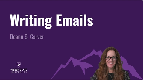 Thumbnail for Writing Email