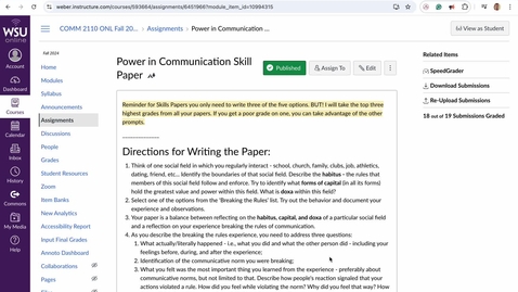 Thumbnail for Power in Communication Skill Paper - Video Directions