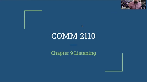 Thumbnail for entry COMM 2110 Chapter 9 (Fall 2023)