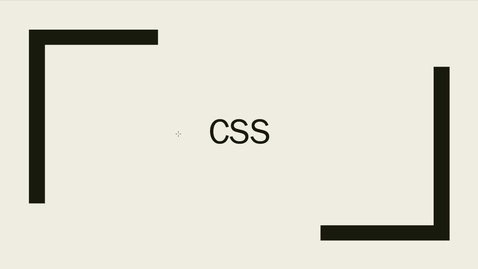 Thumbnail for Review CSS Getting Started, Part 1