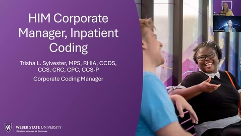Thumbnail for Baptist Health; Trisha S., Corporate Coding Manager, Recorded Presentation