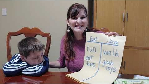 Thumbnail for Hurry Up and Slow Down measurement terms math activity for PreK and Kindergarten
