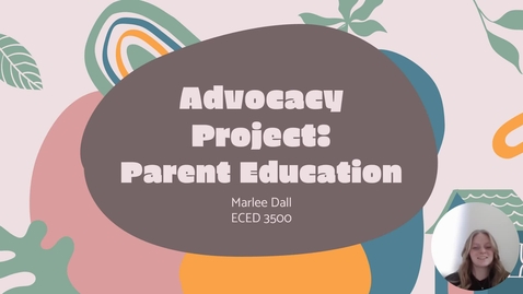 Thumbnail for Advocacy Video Presentation