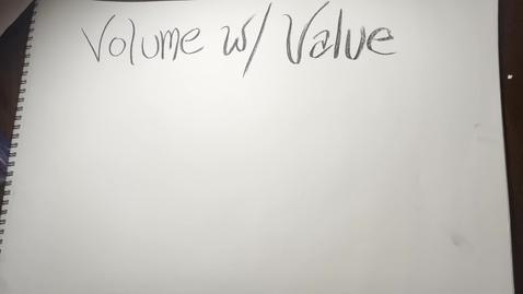 Thumbnail for Warm Up Exercise #9: Volume with Value