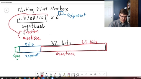 Thumbnail for entry 13 Floating point IEEE 754 single precision