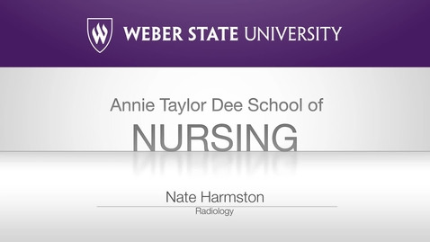 Thumbnail for Nate Harmston - Radiology