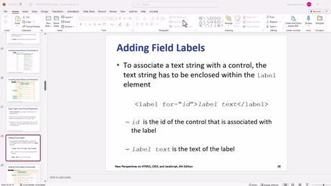 Thumbnail for Video 3 - Adding Style to our Form Layout