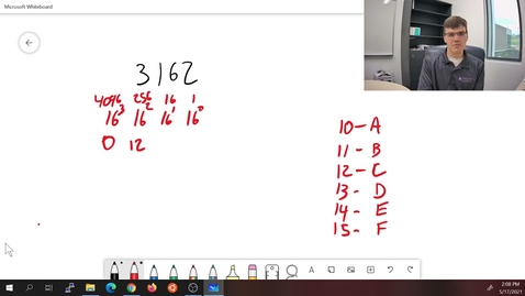 Thumbnail for 8: Decimal to Hexadecimal