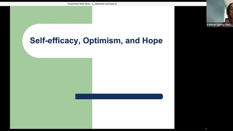 Thumbnail for entry Self-efficacy (lecture #1)