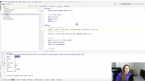Thumbnail for Example Program 6 - Finishing Up &amp; Starting LogItem Class
