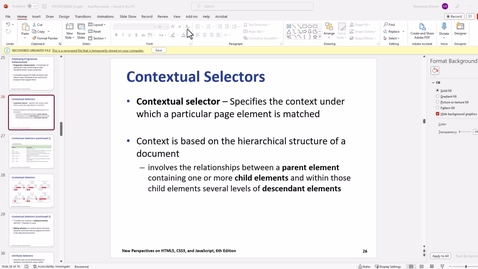 Thumbnail for entry Video 4 - Contextual Selectors