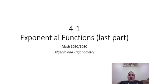 Thumbnail for Math 1050 (rest of) 4-2 PP