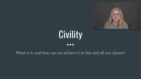 Thumbnail for Copy of HannahOlsenCivility