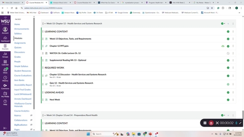 Thumbnail for HAS 3000 Dr. Cottle Lecture Ch.12 (week 13)