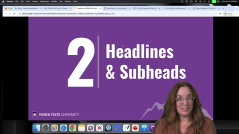 Thumbnail for COMM 3440 Headlines
