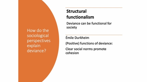 Thumbnail for Ch. 6 - Brief introduction to Strain Theory of deviance