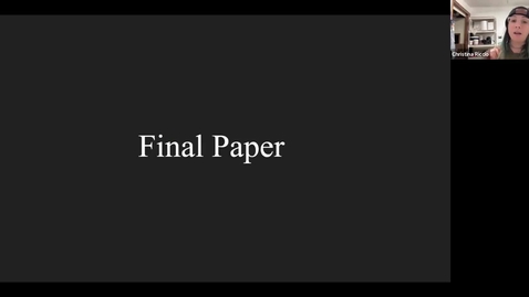 Thumbnail for entry Final Paper Introduction Edited March 2024