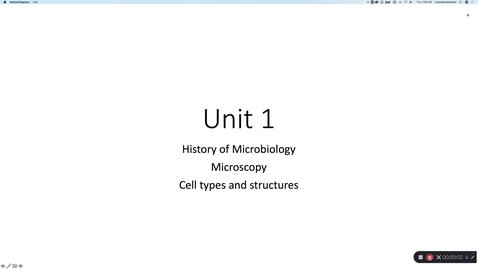Thumbnail for Unit 1 Overview - May 5th 2022, 1:08:10 pm