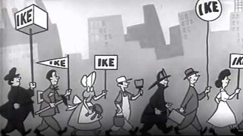 Thumbnail for 1952 Eisenhower Political Ad - I Like Ike - Presidential Campaign Ad