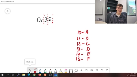 Thumbnail for entry 7: Hexadecimal to Binary