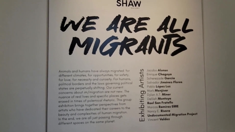 Thumbnail for Virtual Tour We Are All Migrants