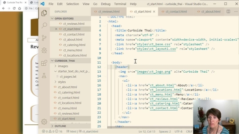Thumbnail for html_22 Create a graphic link by making an image a hyperlink