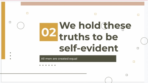 Thumbnail for Political Culture - equality, self government