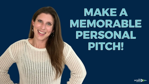 Thumbnail for Personal Elevator Pitch for Students