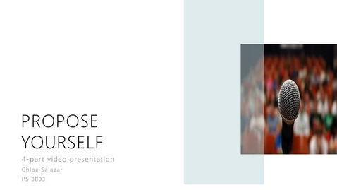Thumbnail for PROPOSE YOURSELF