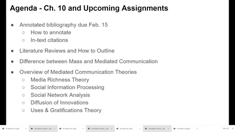 Thumbnail for 6010:  Ch. 10 - Mediated Comm Theories - Group Discussion Qs 6