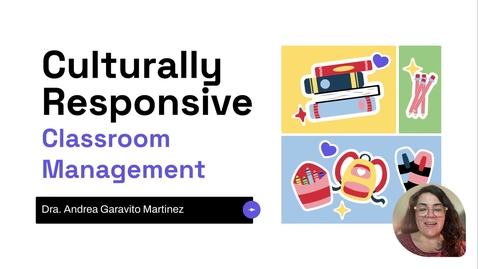 Thumbnail for Module 4_ Culturally Responsive Classroom Management ONL-1