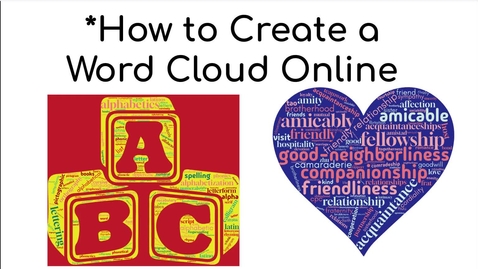 Thumbnail for HowToMakeAWordCloudScreen recording 2024-11-05 8.04.38 PM