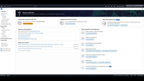 Thumbnail for CS6705: AWS Glue Walkthrough