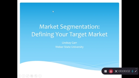 Thumbnail for Market Segmentation HAS 3020 Dr. Garr PPT_Mod. 4