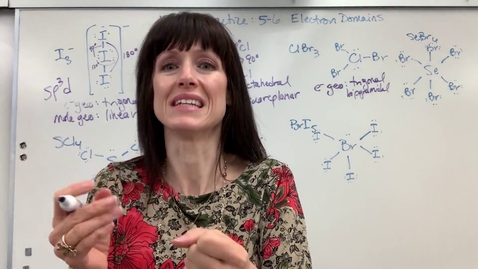 Thumbnail for VSEPR Practice 5-6 Electron Domains