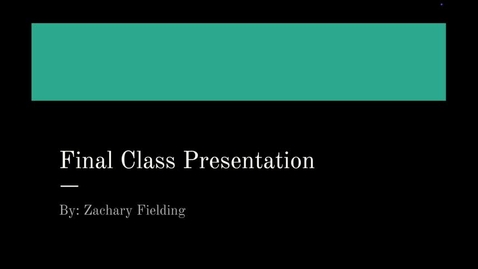 Thumbnail for EDUC 2900 - Final Presentation