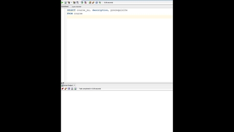Thumbnail for WHERE Statement and NULL values