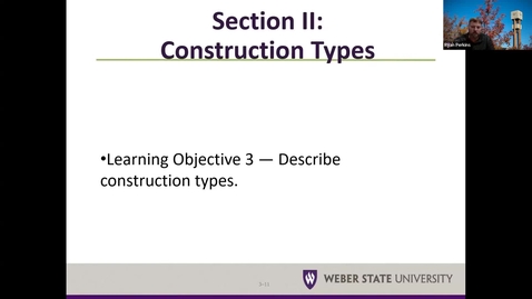 Thumbnail for Module 3 Construction Types and Occupancies (2) SAFE 3650 VTL Spring 2025 35661 - Quiz
