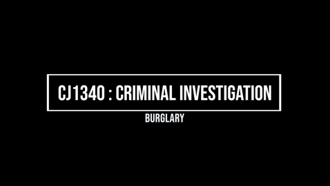 Thumbnail for CJ1340 Chapter 13 Discussion 1