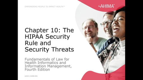 Thumbnail for Ch 10 Security recording