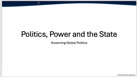 Thumbnail for POLS 1010: Governing Global Politics