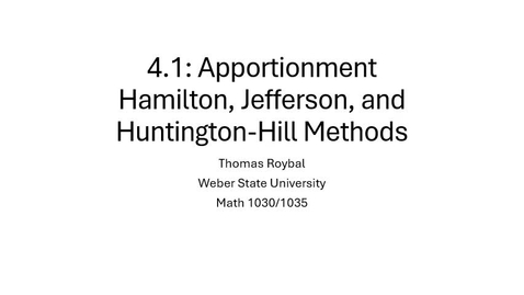 Thumbnail for ME 4.1 Apportionment by All Methods.pptx