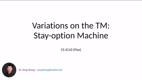 Thumbnail for 8.2 Stay-option Machine