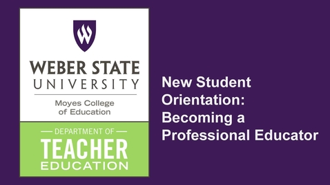 Thumbnail for Becoming a Professional Educator - Delete
