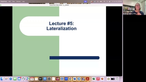 Thumbnail for Intro - Module 3 lecture - Lateralization