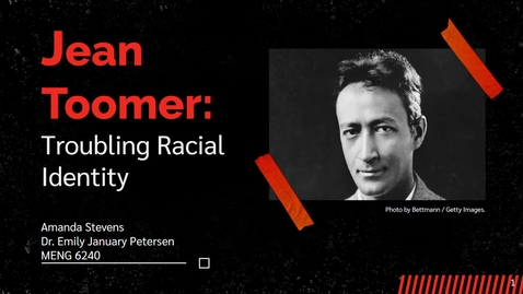 Thumbnail for Jean Toomer June 3rd 2022