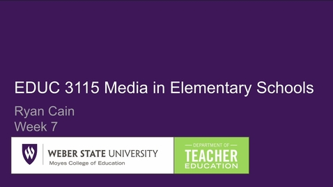 Thumbnail for EDUC 3115 Module 7