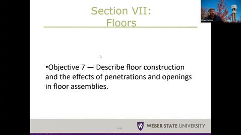 Thumbnail for Module 4.a Building Components (7-8-9) SAFE 3650 VTL Spring 2025 35661 - Quiz